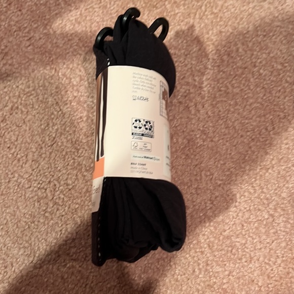 NWT Secret Treasures 2pk Fashion Tights Control Top Fishnet/Opaque Black XL - Picture 2 of 6